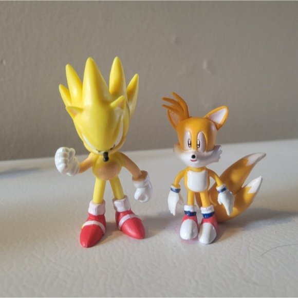 Sonic the Hedgehog Figures Set of 8 - Picture 5 of 7